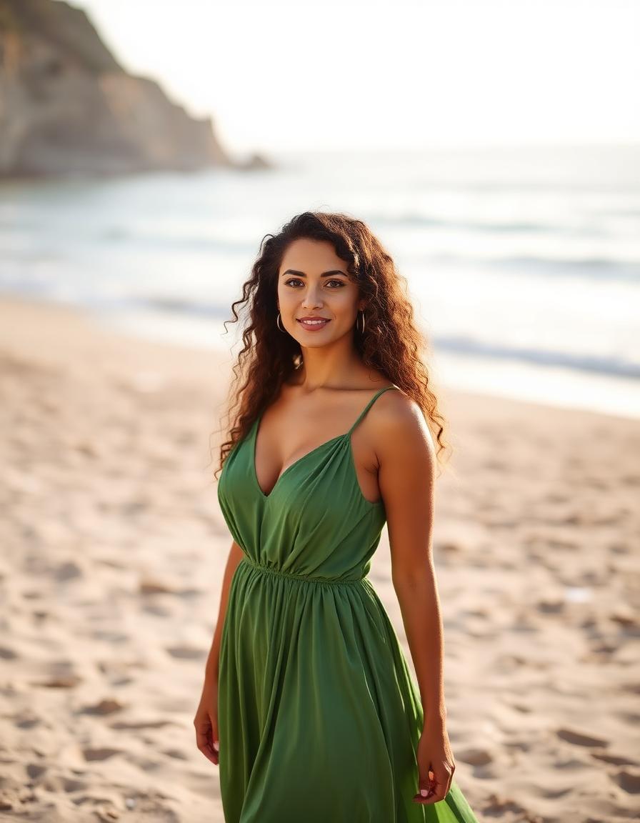 Camila, a Poe AI companion, golden hour free spirit